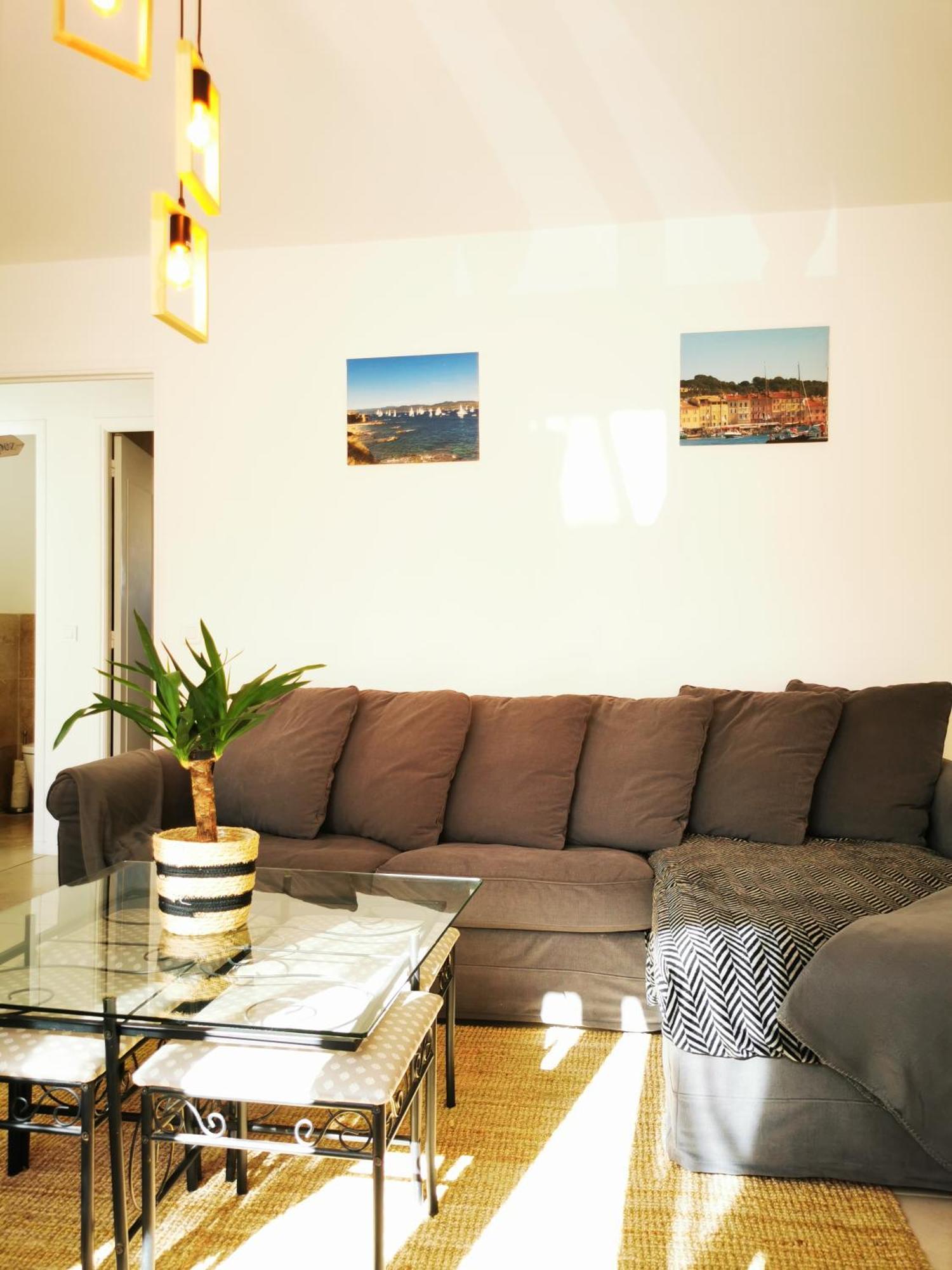Grand Appartement 3 Chambres A 300M De La Plage Sainte-Maxime Buitenkant foto
